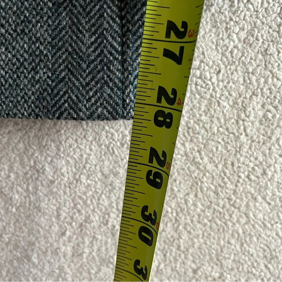 Vintage Pendleton Suede & Tweed Sport Coat/Suit Jacket/Blazer-Gray/Black-Mens 44 - Picture 12 of 12